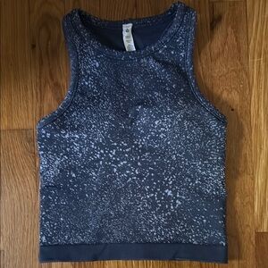 Women's Black Speckled Tank Top